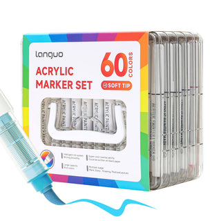 Acrylic Paint Markers with Case