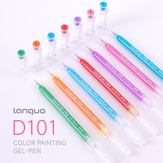 Languo x Qimiart 252 Stück/234 Farben Gelstift Set zum Ausmalen, Kunst- & Schulbedarf