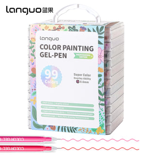 99 Colors Gel Pen Set for Coloring, Art & School Supplies