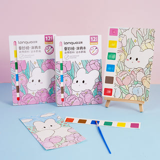 Watercolor Doodle Book, Drawing Toys Kit