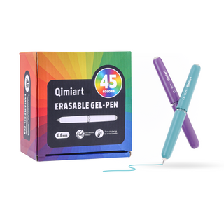 Languo x Qimiart - Coffret géant de 45 stylos gel effaçables – 45 couleurs