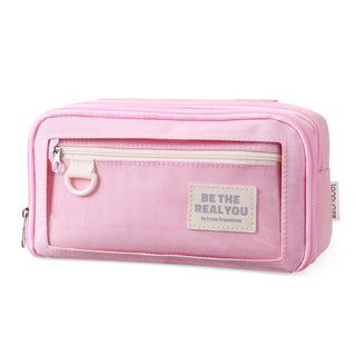 Estuche para lápices Languo 2 en 1 de gran capacidad con cremallera duradera