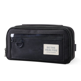 Trousse Languo 2 en 1 grande capacité avec fermeture éclair résistante