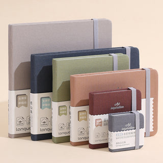 Languo - Libro para colorear de acuarela (24 hojas, tapa dura)