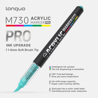 Languo Acrylic Paint Markers Pro, Direct-ink - 288 Colors Set