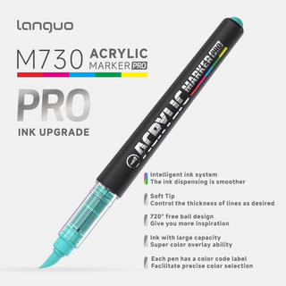 Languo Acrylic Paint Markers Pro, Direct-ink - 96 Colors Set