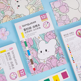 Watercolor Doodle Book, Drawing Toys Kit