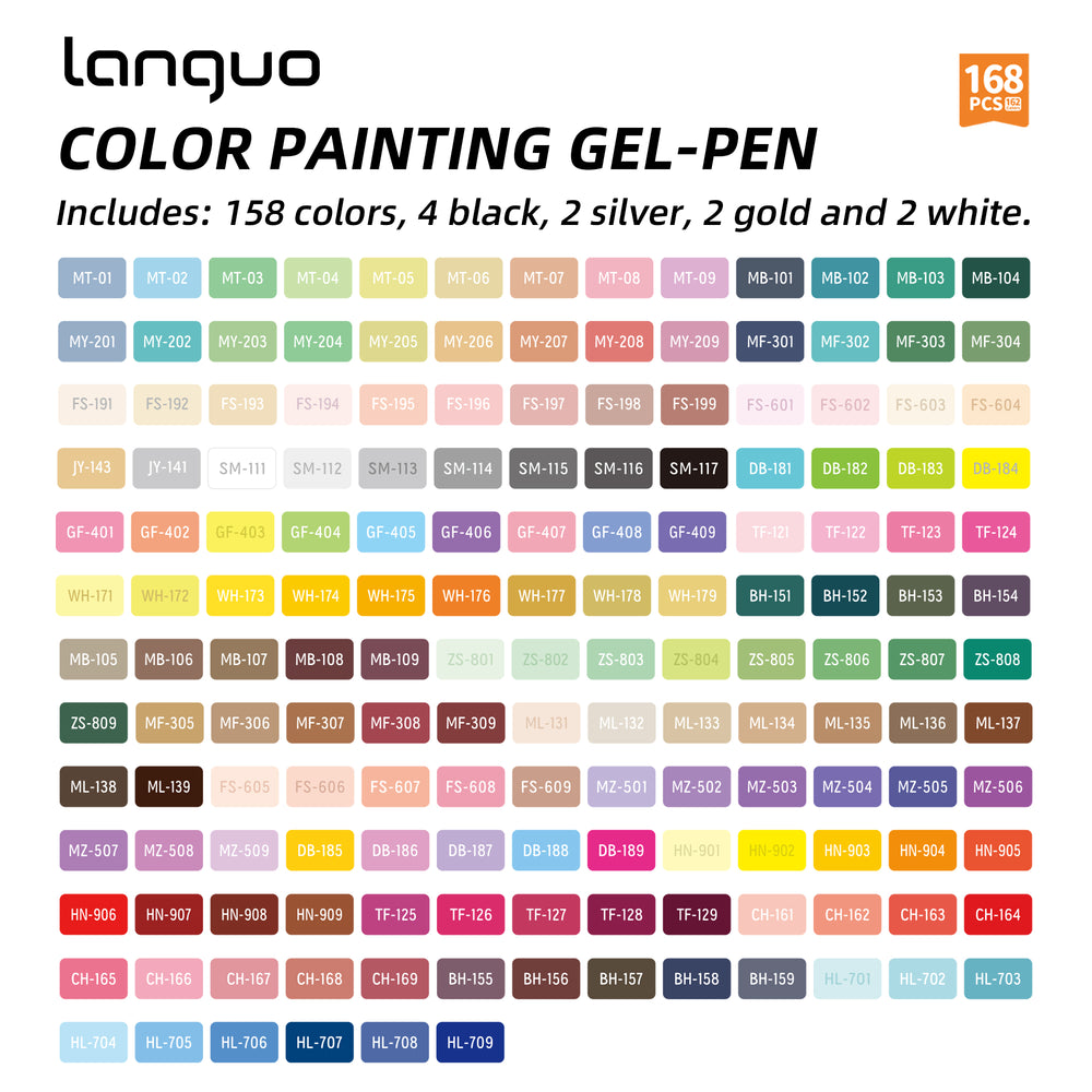 Gel Pens for Coloring – Languo
