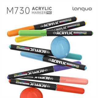 Languo Acrylic Paint Markers Pro, Direct-ink - 288 Colors Set