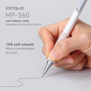 Languo 0.3mm Mechanical Pencil Set with Case, 4PCS Drafting Mechanical Pencils Kit
