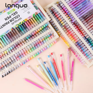 168Pcs/162 Colors Gel Pen Set for Coloring, Art & School Supplies