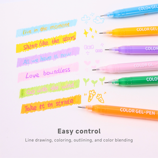 Languo 99 Colors Acrylic Gel Pen Set for Coloring, Art & School Supplies