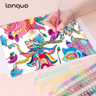 168Pcs/162 Colors Gel Pen Set for Coloring, Art & School Supplies