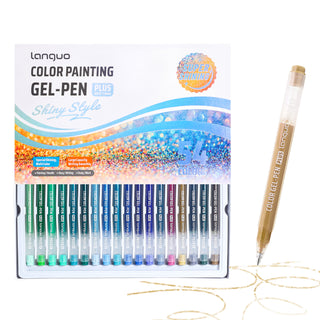 Glitter Gel Pens for Coloring, 54 Colors Special Shining Multi Glitter Gel Pens Colored Set